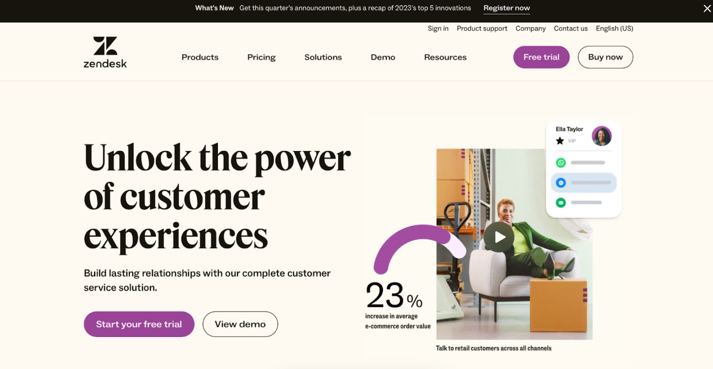 Zendesk for CX