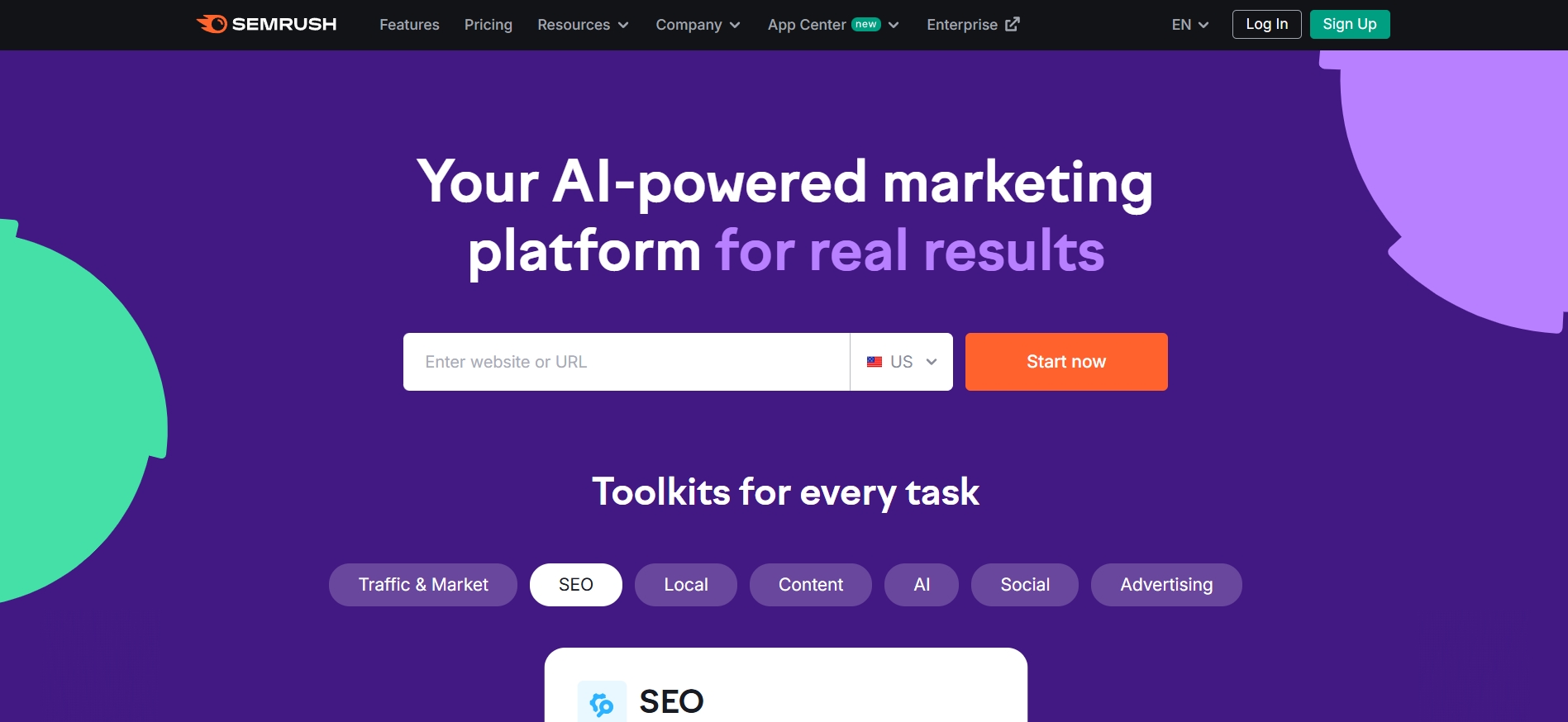 semrush as an inbound lead generation service