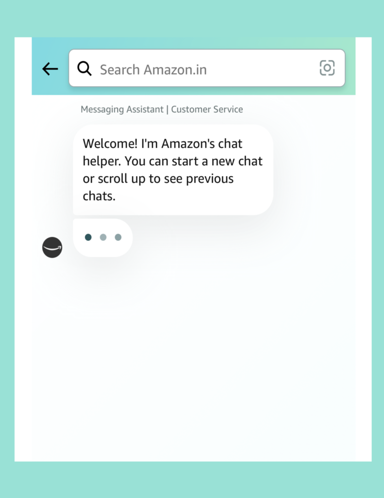Amazon AI support agent