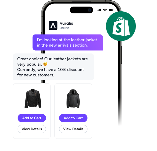 Shopify AI cusotmer service