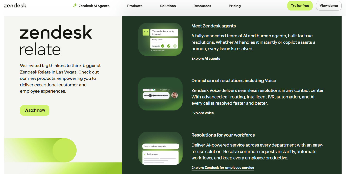 Zendesk AI support tools