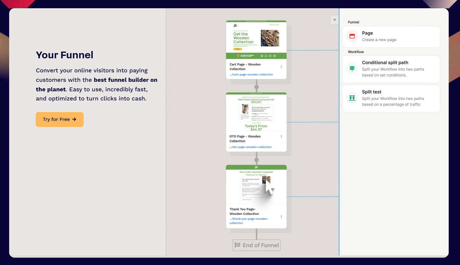 ClickFunnels for sales funnel automation