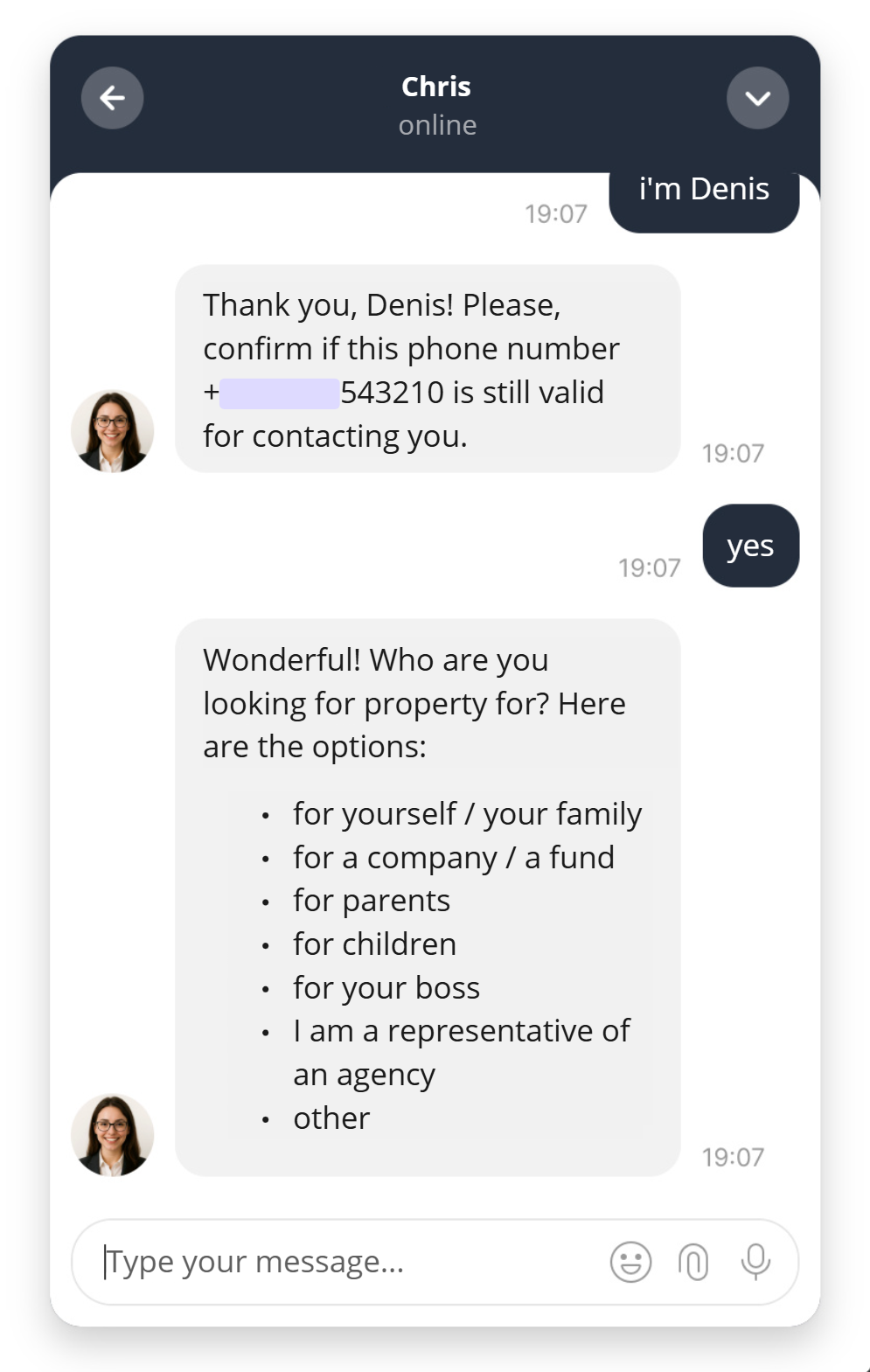 AI personalized qualification
