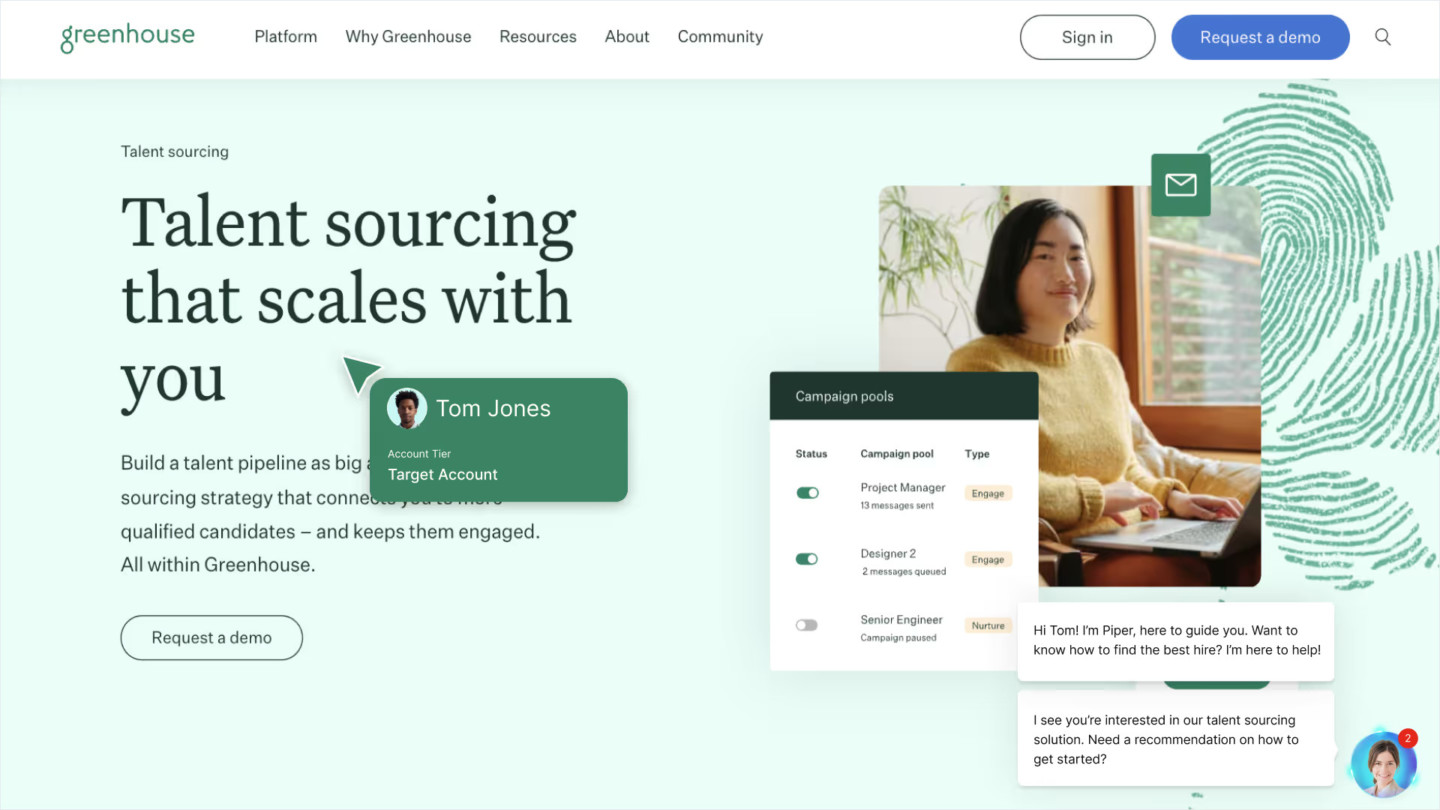 qualified agentic ai marketing example