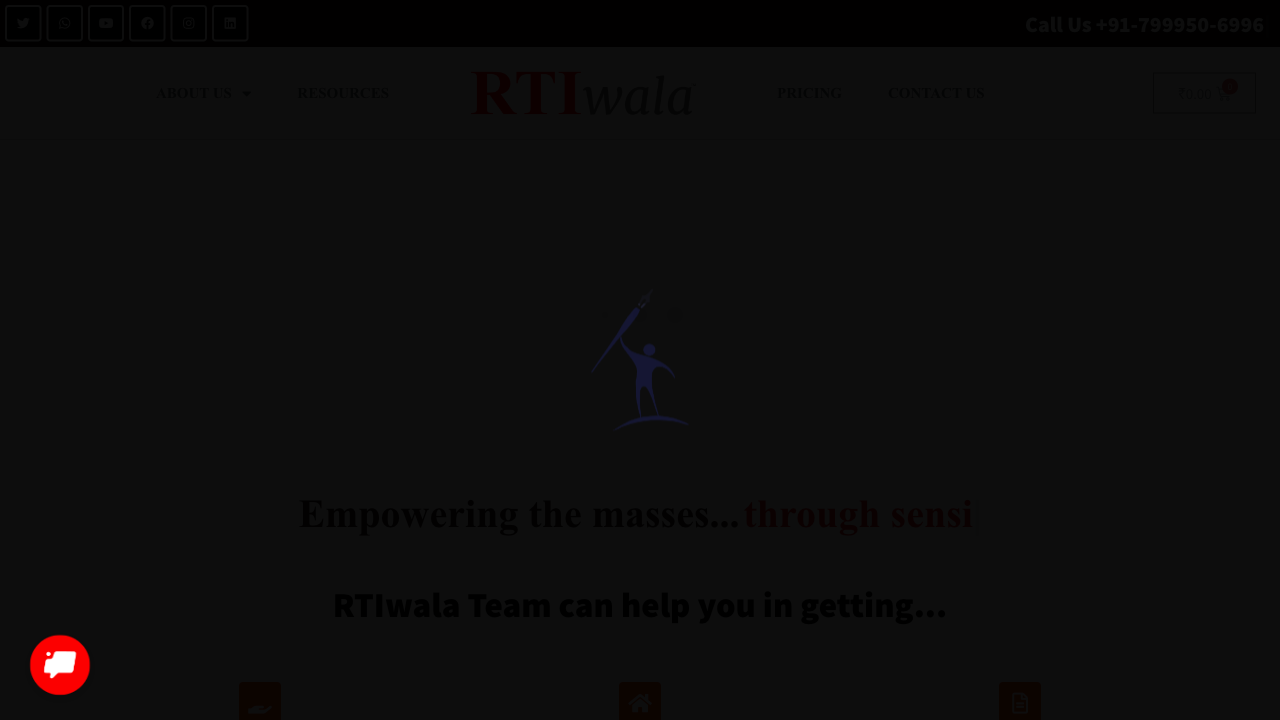 Live chat for RTIwala