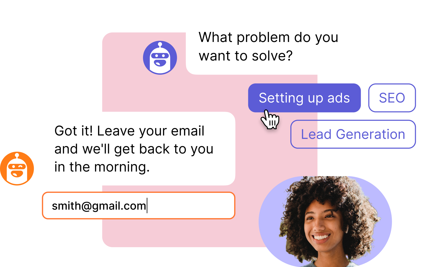 Collect leads at night and on weekends