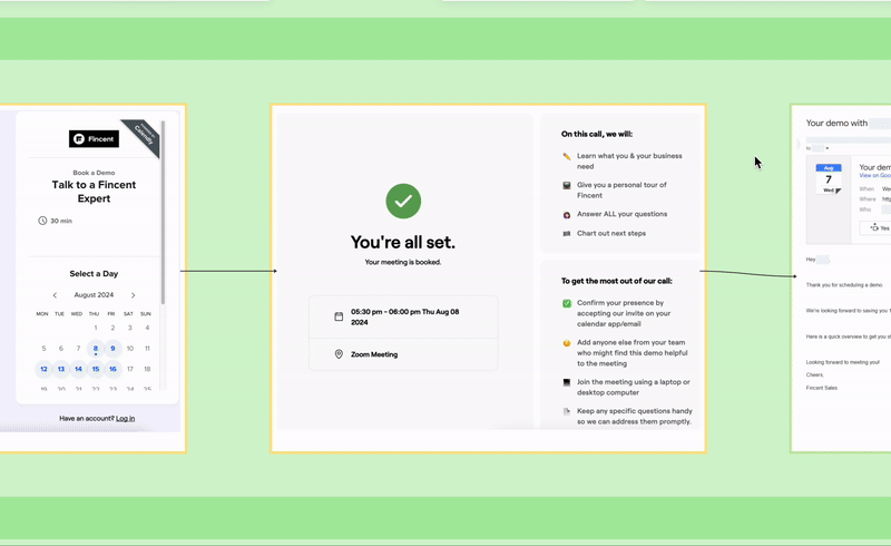 From lead to meeting: 30 CJM flows preview